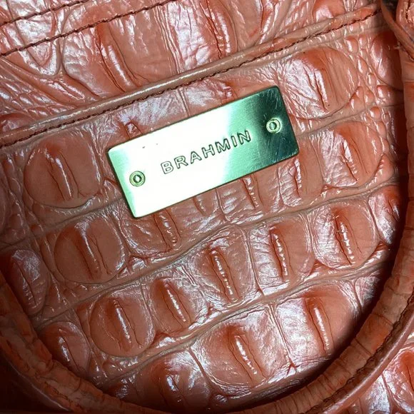 Brahmin Coral Asher Tote Handbag Small - Picture 10 of 16